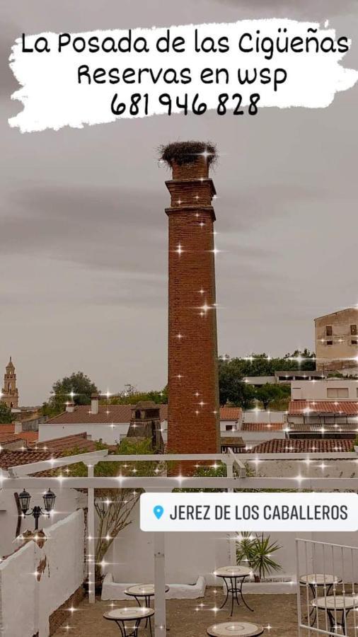 Hotel Rural La Posada De Las Cigueenas Jerez De Los Caballeros Buitenkant foto